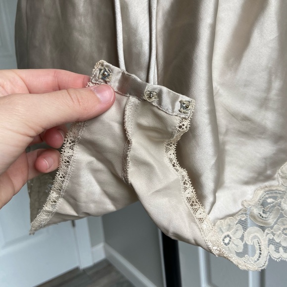 SOLD VINTAGE DIOR Lingerie Romper lace Slip - Picture 6 of 10